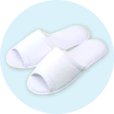 使い捨てスリッパ